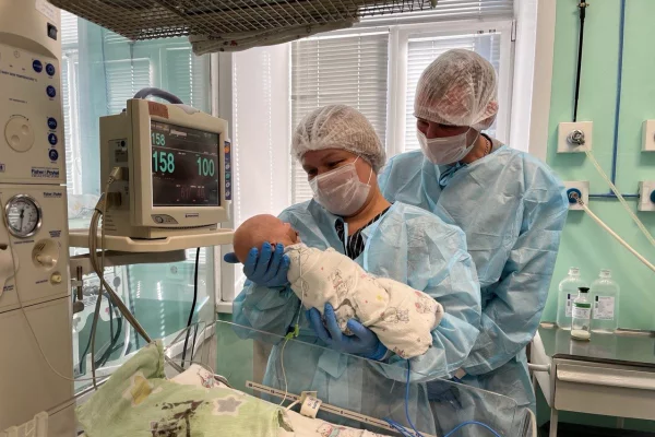 В Кузбассе родилась первая в 2025 году тройня