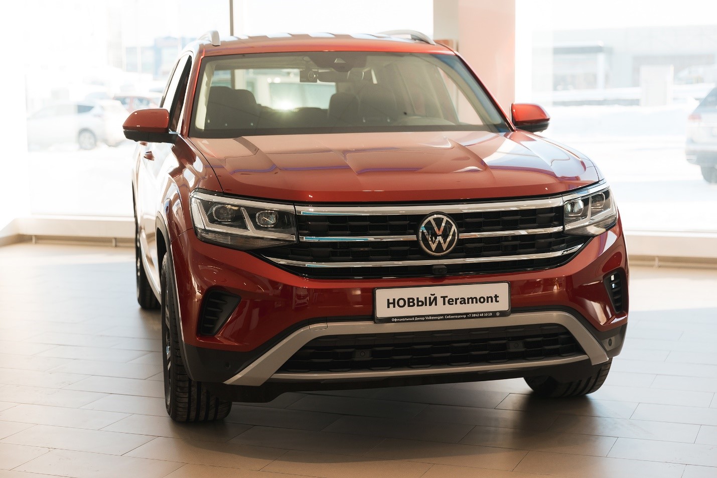 Сибавтоцентр представляет новый семейный автомобиль Volkswagen Teramont