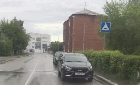 В Кедровке водителя оштрафовали за нахождение на «встречке»