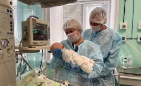 В Кузбассе родилась первая в 2025 году тройня