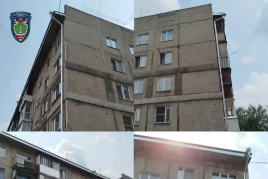 В Кемерове крышу многоэтажки отремонтировали после вмешательства прокуратуры