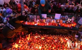 В Знаменском соборе в Кемерове началась литургия по погибшим в «Зимней вишне»