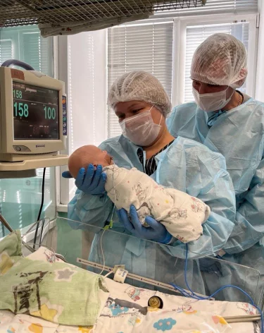 В Кузбассе родилась первая в 2025 году тройня