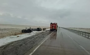 Автобус с иностранцами перевернулся в Забайкалье, есть погибшие