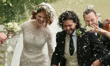 Фото: Звёзды сериала «Игра престолов» поженились в Шотландии 1