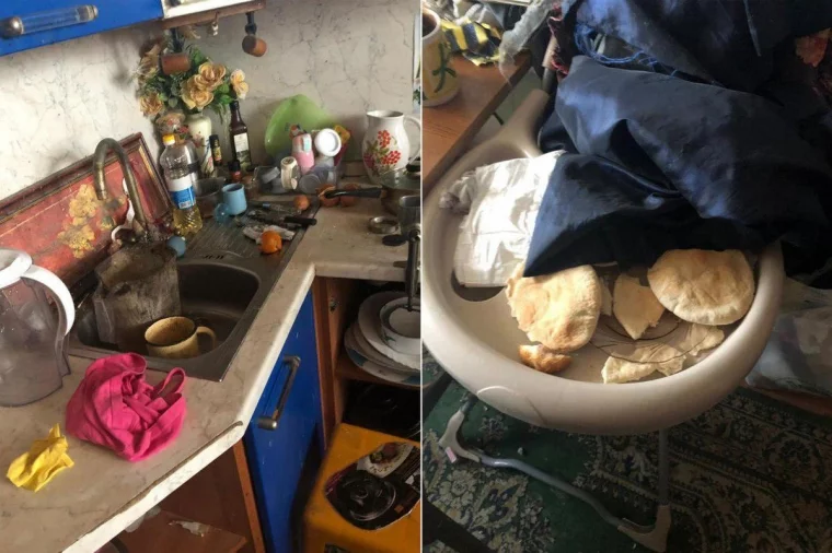 Фото: Опубликованы фото захламлённой квартиры в Мытищах, в которой нашли четырёх детей  2