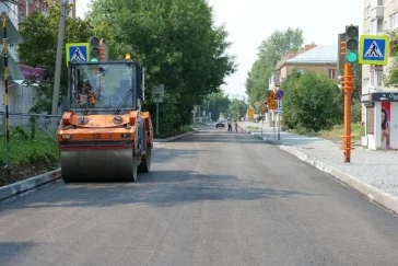 Фото: В Кемерове увеличили участок ремонтных работ на улице Веры Волошиной 1