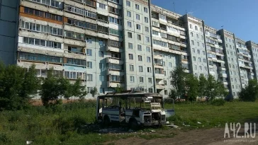 Фото: Стала известна судьба брошенного автобуса ПАЗ в Кемерове 2