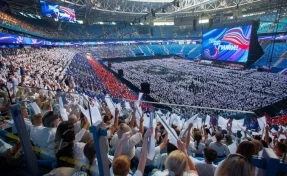 Кузбассовцы приняли участие в установлении мирового рекорда в Санкт-Петербурге