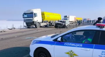 Фото: В Курской области произошло массовое ДТП, погибли четыре человека 1