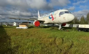 В Новосибирской области приступили к демонтажу севшего в пшеничном поле самолёта «Уральских авиалиний»