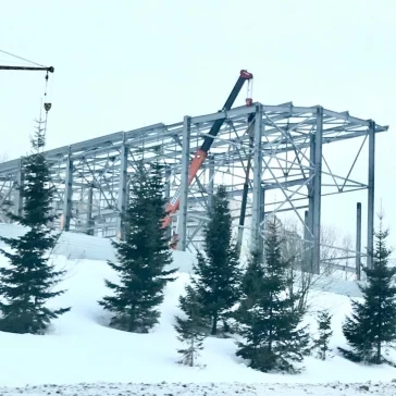 Фото: Глава Новокузнецка показал на видео строительство ФОКа с универсальным игровым залом 1