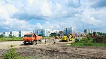Фото: Готов на 40%: Сергей Цивилёв показал ход строительства мемориала у кадетского училища в Кемерове 3