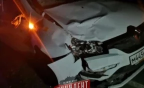 На кузбасской автодороге водитель Renault насмерть сбил пешехода