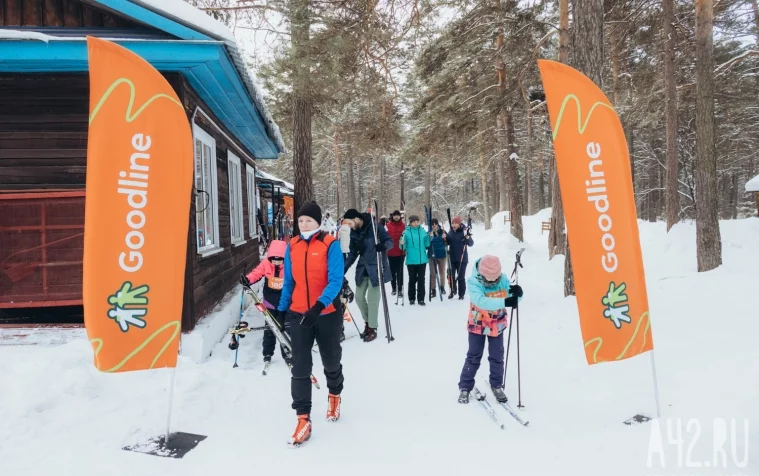 Фото: Скорость в Рудничном бору: как в Кемерове прошёл весенний лыжный забег 42