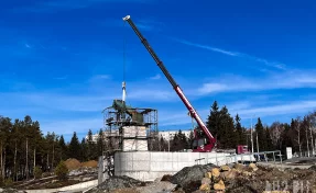 В Кемерове приступили к установке 19-метрового памятника Александру Невскому