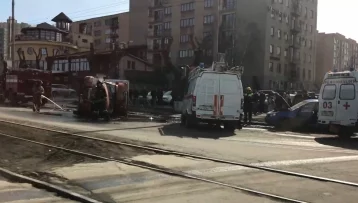 Фото: Стали известны подробности аварии в Кемерове с опрокинувшейся «Газелью» 1