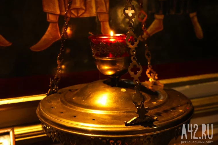 Фото: Рождество Христово в Знаменском кафедральном соборе в Кемерове 49