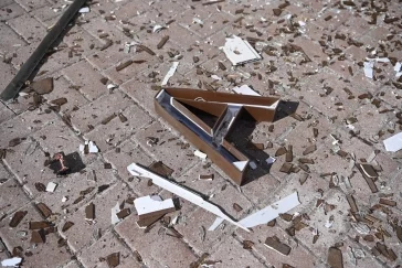 Фото: В Белгороде взрыв БПЛА повредил здание администрации города, есть пострадавшие  4