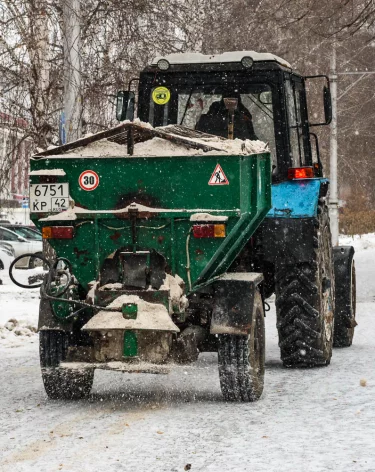 Лёд, соль, травмы и мёртвые косули. Чем опасны и чем полезны противогололёдные реагенты в Кузбассе