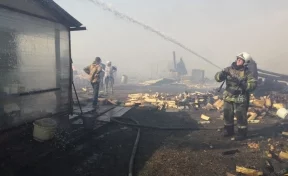 Губернатор Кузбасса рассказал о помощи пострадавшим на пожаре в Ижморском районе