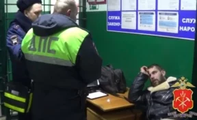 «Водку пил»: в Кузбассе полицейские составили 7 протоколов после погони по городу за пьяным водителем