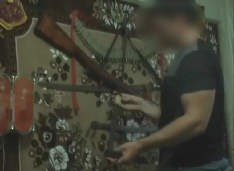 Фото: Кузбассовец хранил дома оружие времён Колчака 5