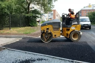 Фото: В Кемерове увеличили участок ремонтных работ на улице Веры Волошиной 2