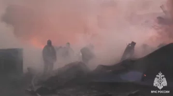 Фото: В Нижнем Новгороде горит склад на площади 8400 квадратных метров 1