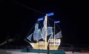 «Оставим на все сезоны»: Димитрий Анисимов сообщил об установке огромной световой фигуры на набережной Томи