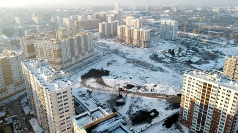 Фото: В Кемерове на Притомском проспекте начали строить школу за 1 млрд рублей 2
