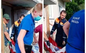 В Кузбассе спасатели помогли 85-летней женщине с инсультом