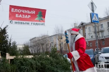 Фото: В кузбасском городе заметили Деда Мороза в середине ноября 1