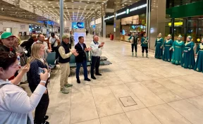 Делегация из Татарстана прибыла в Кузбасс для участия в Шахтёрском Сабантуе
