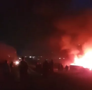 Фото: В Анжеро-Судженске серьёзный пожар в частном доме попал на видео 5