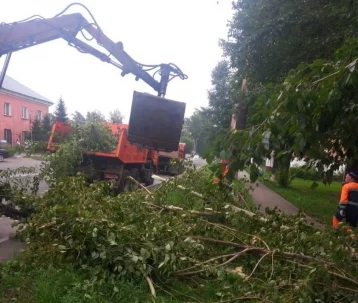 Фото: В Кемерове более 220 специалистов ликвидируют последствия урагана  2