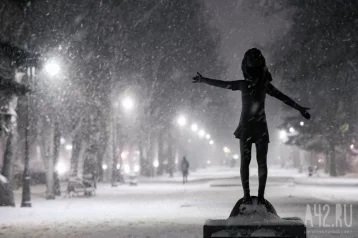 Фото: Синоптики предупредили кузбассовцев о мокром снеге 1