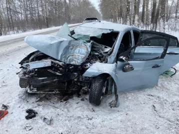 Фото: В Кемерове Hyundai врезался в дерево — госпитализированы две девушки 1