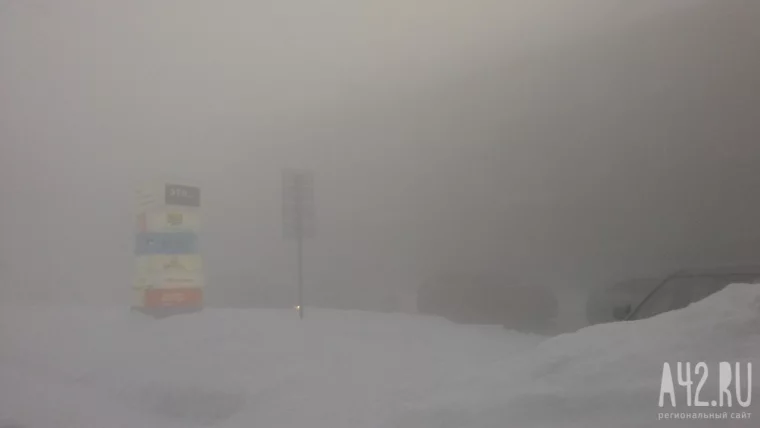 Фото: Рудничный район Кемерова за несколько минут окутал сильнейший туман 5