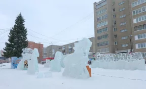 Ледяные кони появятся на кемеровской улице