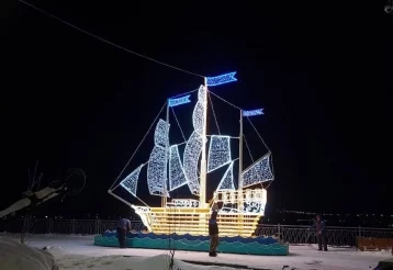 Фото: «Оставим на все сезоны»: Димитрий Анисимов сообщил об установке огромной световой фигуры на набережной Томи 1