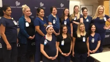 Фото: В американской больнице одновременно забеременели 16 медсестёр  1