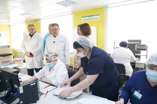 Илья Середюк рассказал о новом оснащении горбольницы №29 в Новокузнецке 