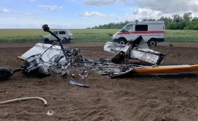 В Саратовской области упал самолёт малой авиации