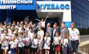 «Настоящий спортивный комплекс»: в Кемерове торжественно открыли теннисный центр «КуZбасс»