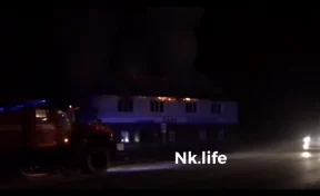 В Кузбассе загорелось частное кафе