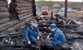 Тела четырёх детей обнаружили на месте пожара в Челябинской области