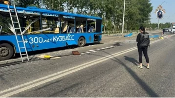 Фото: Взрыв баллона на крыше автобуса: в Кемерове возбудили уголовное дело 1