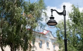 В Кемерове на улице Кирова установят необычные парковые светильники