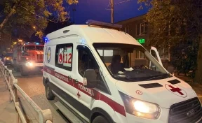 В Красногорске беспилотник попал в многоэтажку: произошёл пожар, пострадали два человека